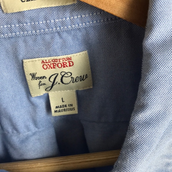 Men’s, J.Crew, Dress, Short Sleeve, Shirt, Blue - Picture 4 of 7